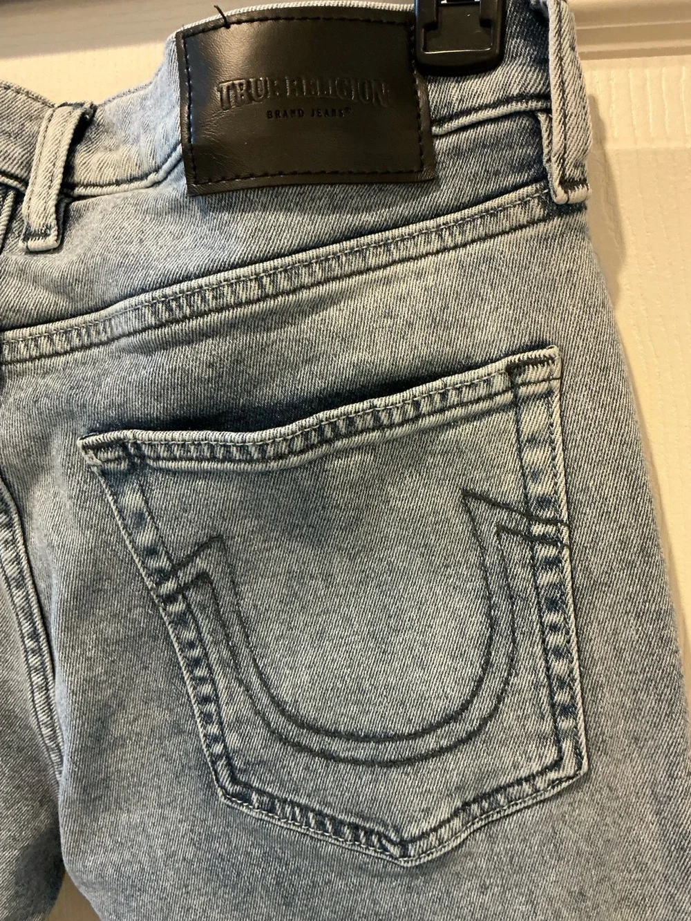 True Religion Mens Streetwear Festival Ultra Skinny Fit Jean Med Wash Size 30